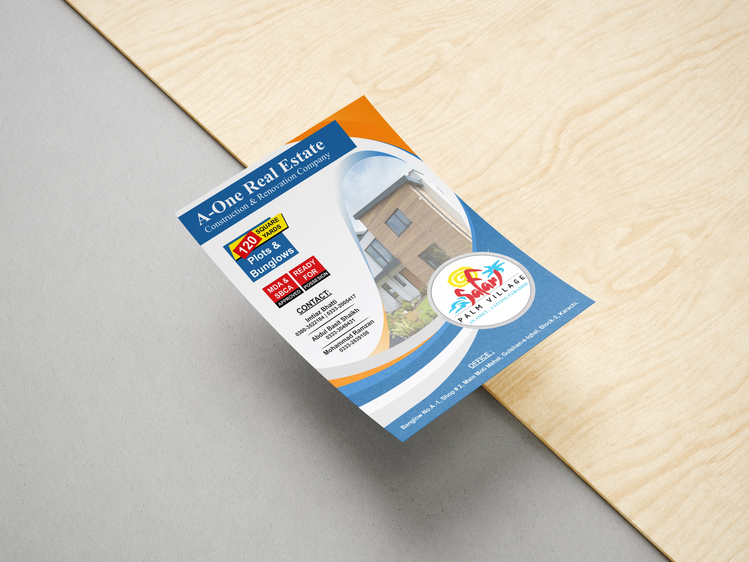 A5 Flyer Catalog Design for Business Promotion in San Francisco