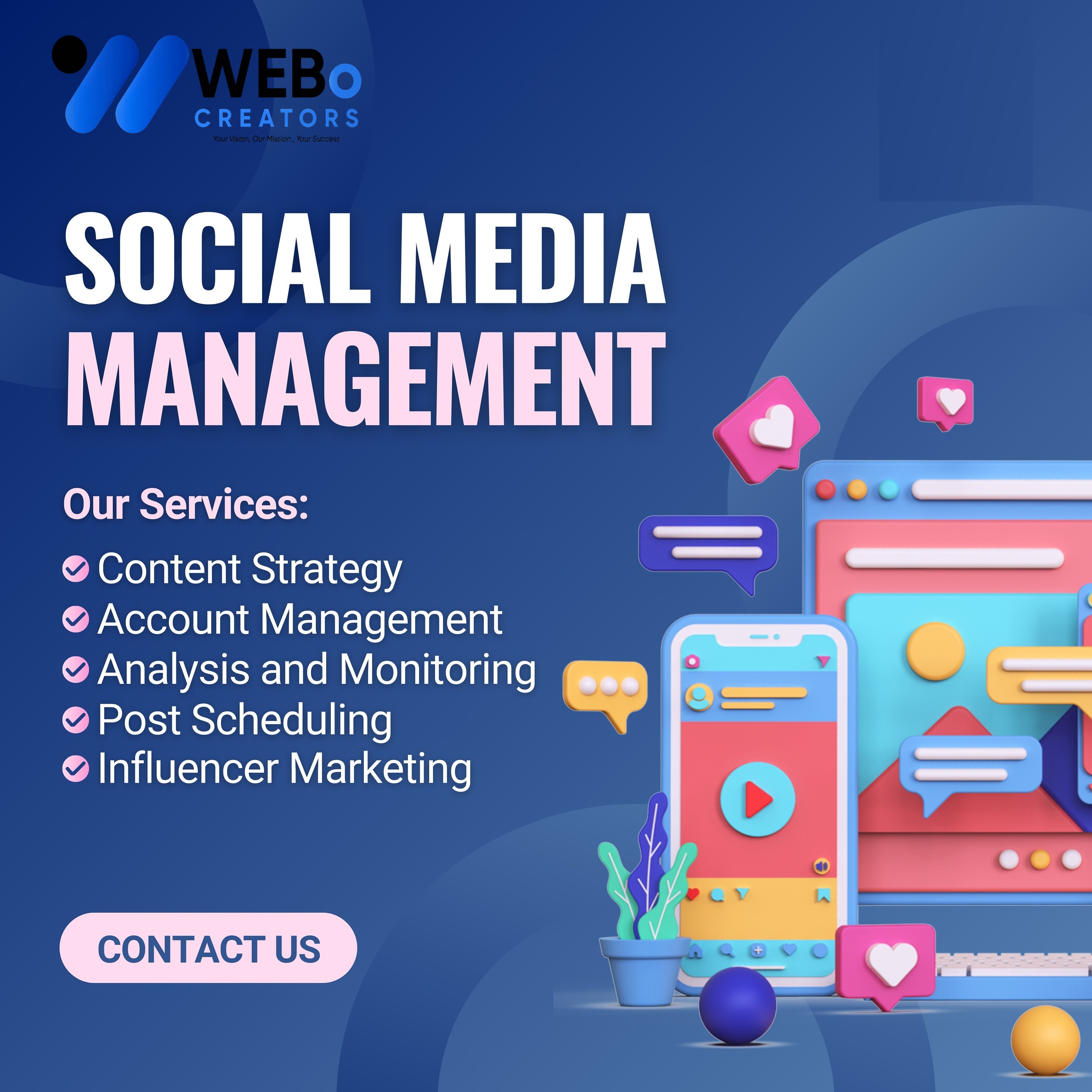 Social Media Management Services, Marketing & Optimization Company in San Francisco